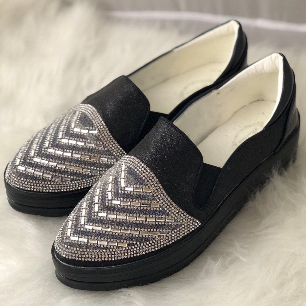 Platform Sparkle Fashion Sneaker